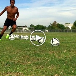 Instagram video of CK training for soccer